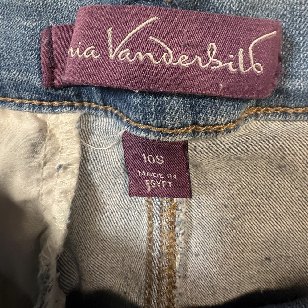 Gloria Vanderbilt Bootcut Jeans Women 10 Short Medium Wash Cotton‎ Blend Flare - Picture 5 of 8